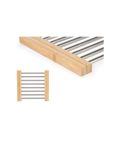 SALVAMANTEL ACERO BAMBU EXTENSIBLE