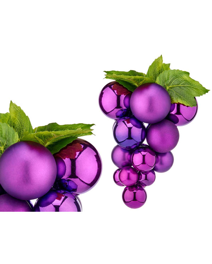 RACIMO BOLAS NAVIDAD MEDIANO MORADO