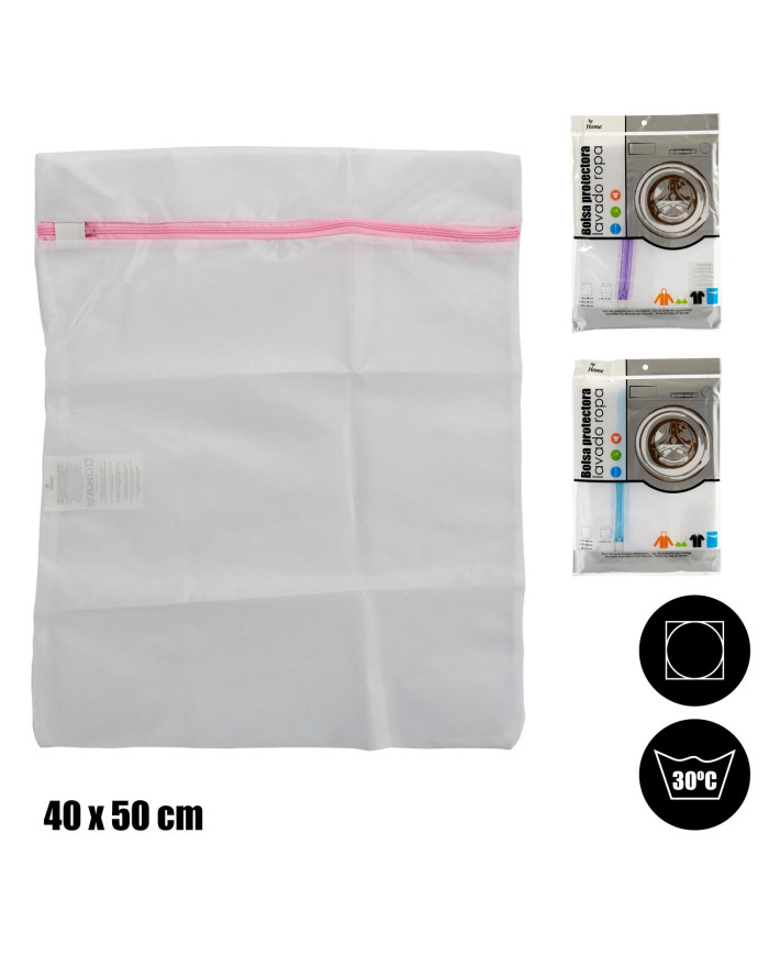 BOLSA LAVADORA 40X50CM SURT 3 COLORES