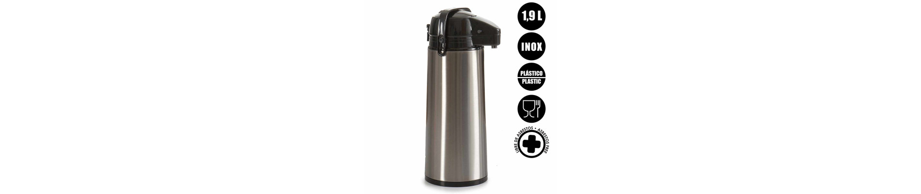 TERMO GRIFO ACERO INOX 1,9L