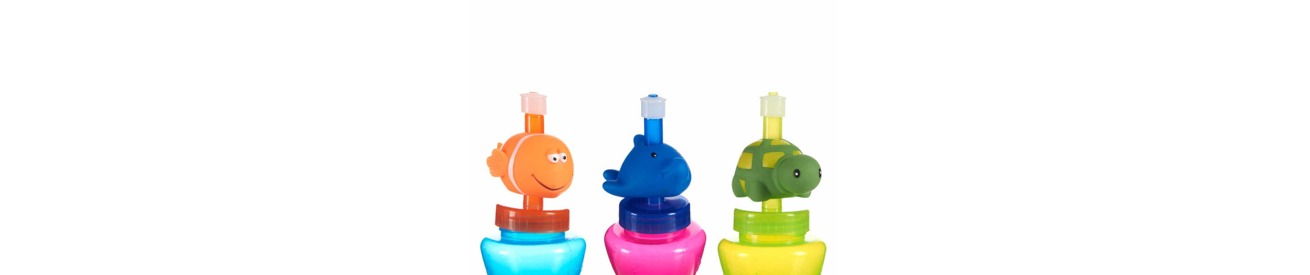 BOTELLA CON ANIMALITO SURT 3 COL