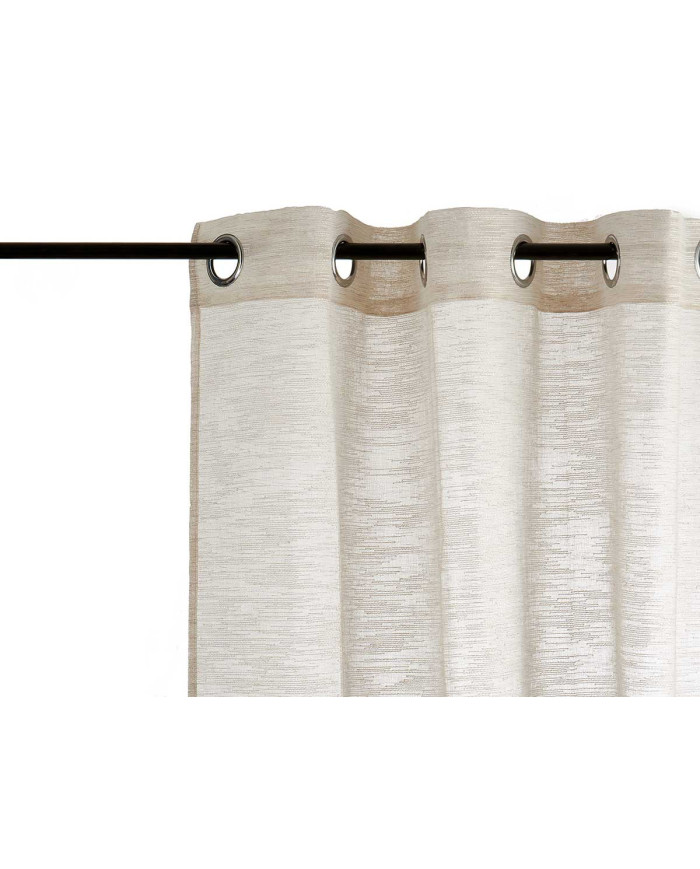 CORTINA MULTIRAYAS BEIGE 140X260 CM