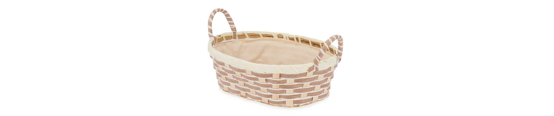 CESTA ASAS TRENZADO OVALADA