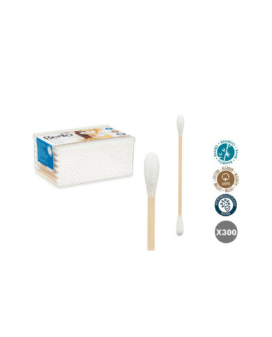 CAJA 300 BASTONCILLOS OIDOS BAMBU