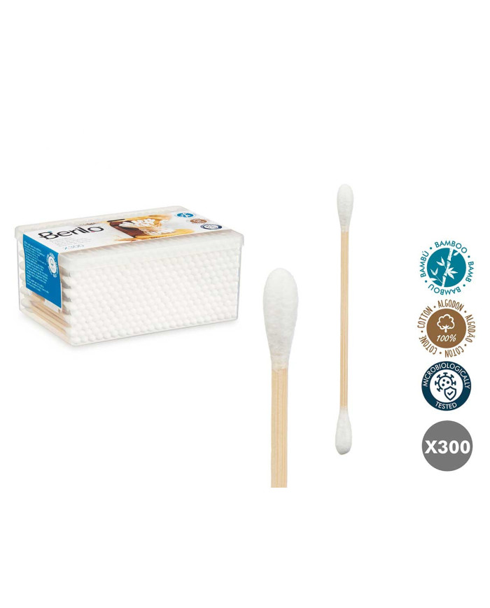 CAJA 300 BASTONCILLOS OIDOS BAMBU
