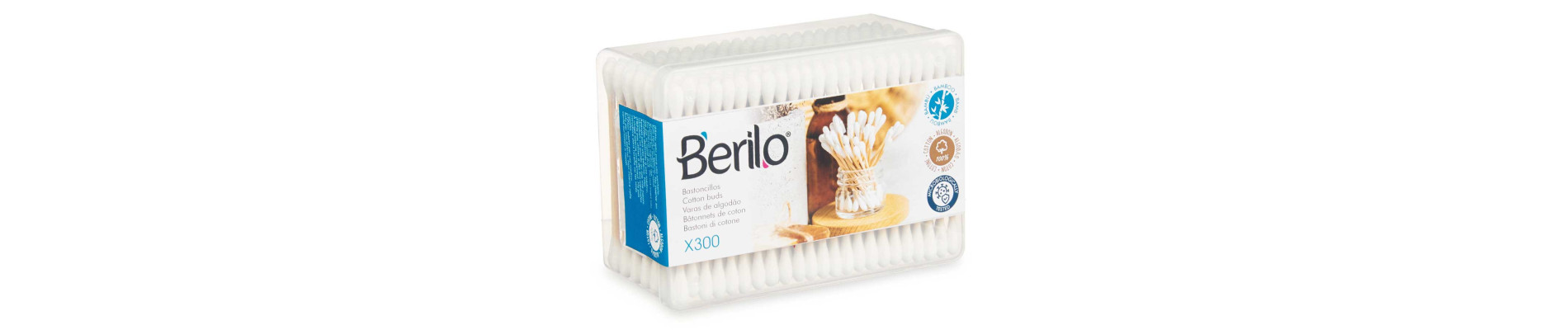 CAJA 300 BASTONCILLOS OIDOS BAMBU