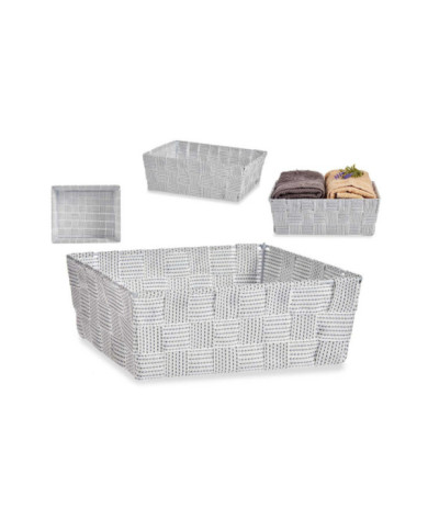 CESTA TELA SIN ASAS 24CM BLANCO