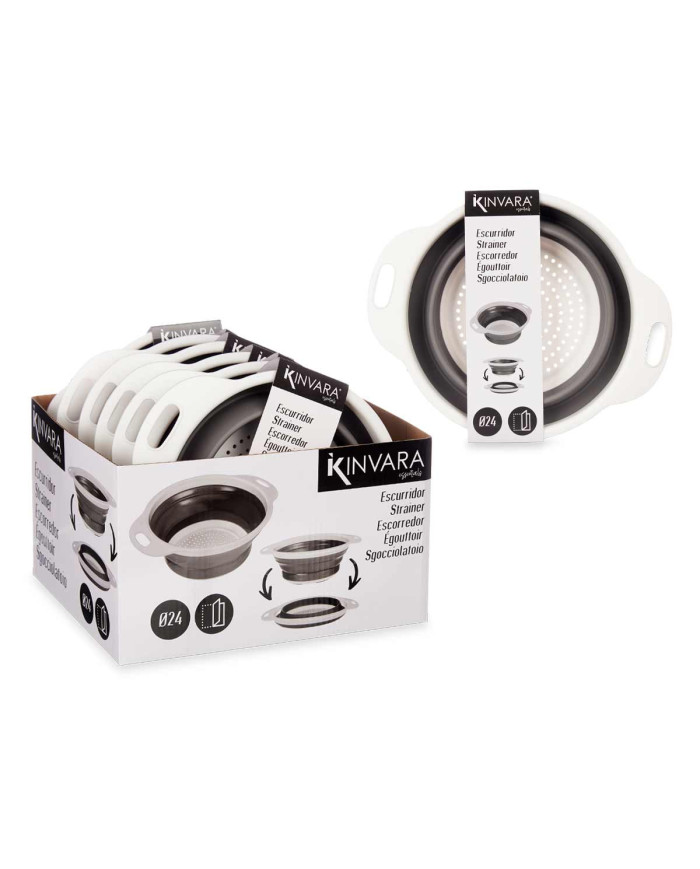 COLADOR REDONDO CON ASAS PLEGABLE 20CM