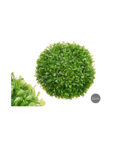 BOLA REDONDA 22CM HOJAS VERDES