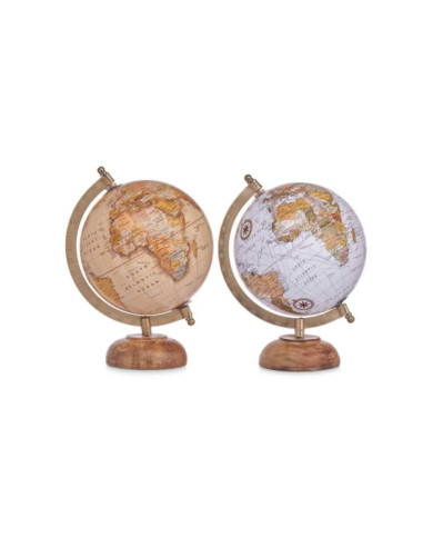 GLOBO TERRAQUEO 15 CM 2 MODELOS SURT