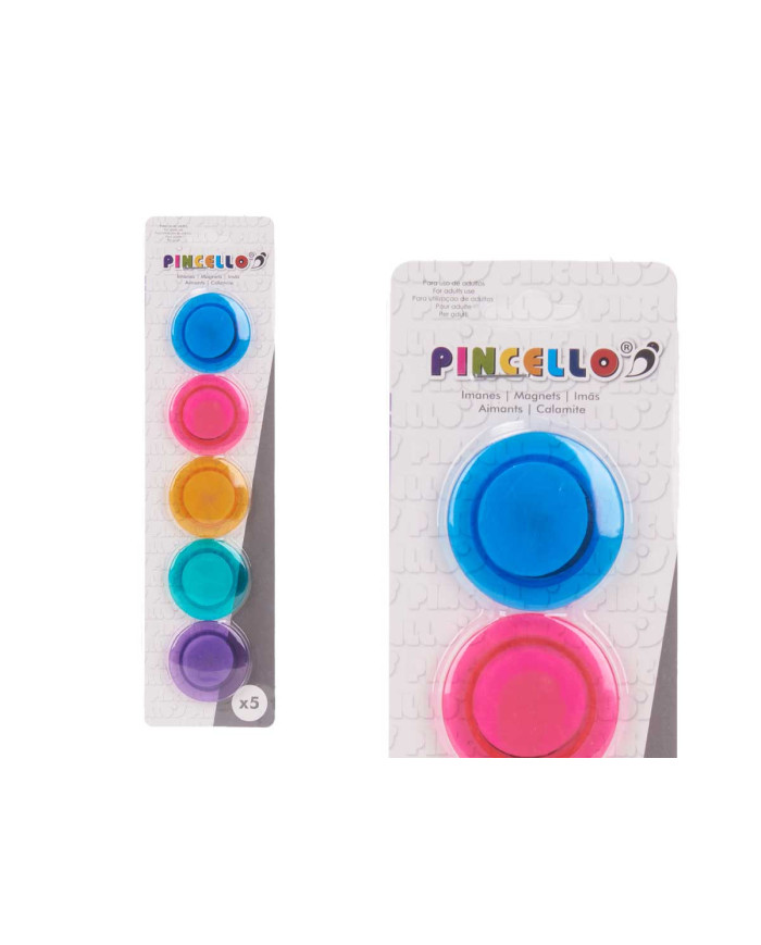 SET 5 IMANES MAGNETICOS PASTEL GRD