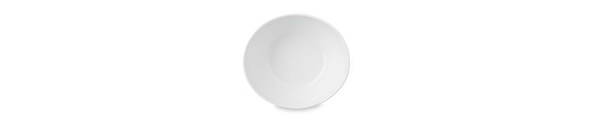 BOWL OVALADO PORCELANA 21 CM
