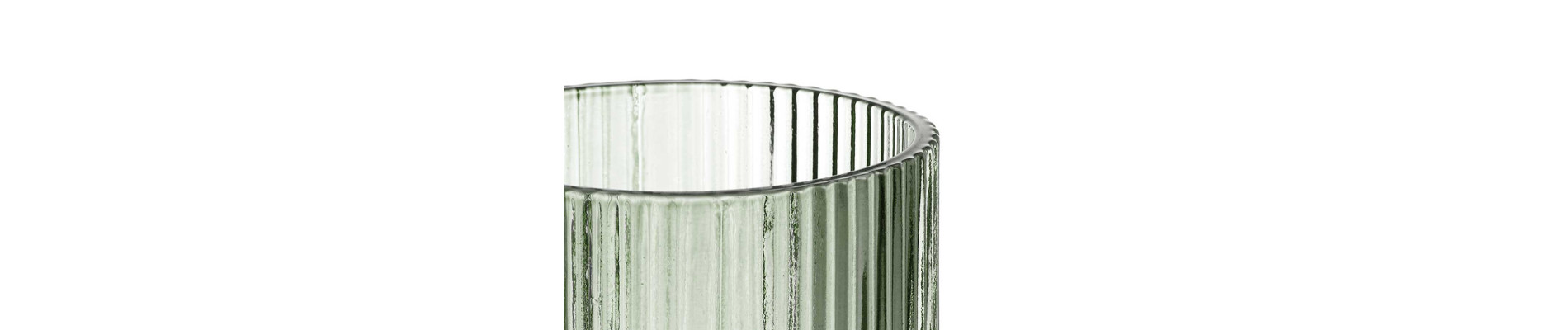 VASO BAJO 270 ML VERDE MUSGO RAYAS