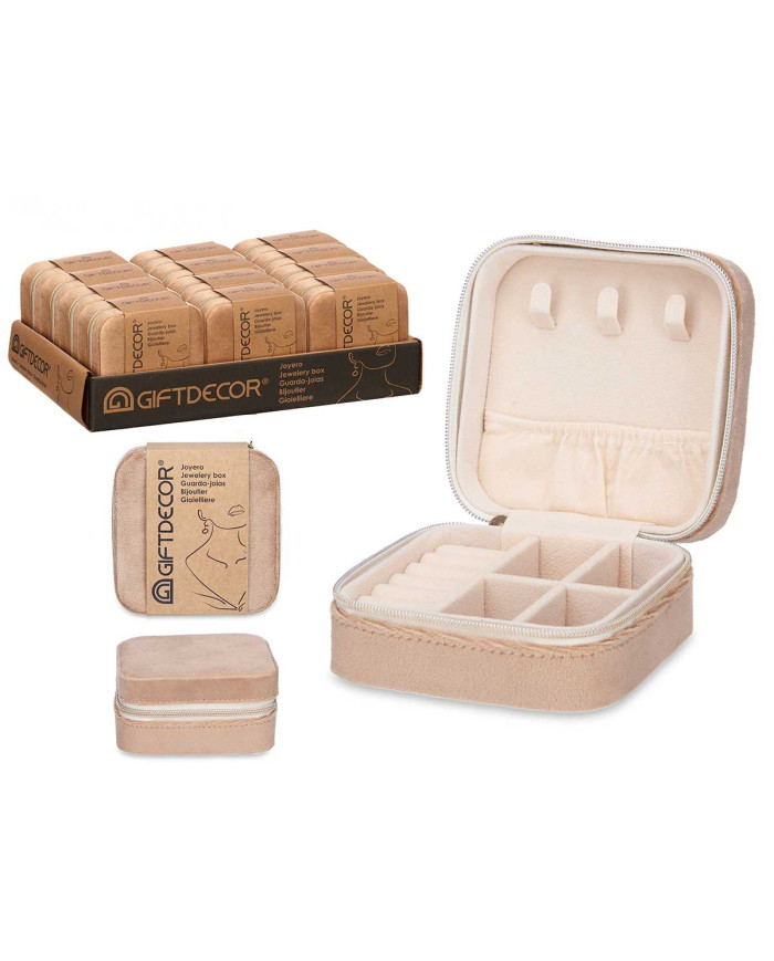 JOYERO CUADRADO BEIGE