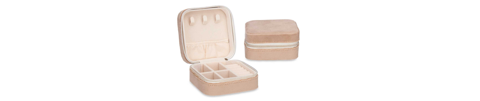 JOYERO CUADRADO BEIGE