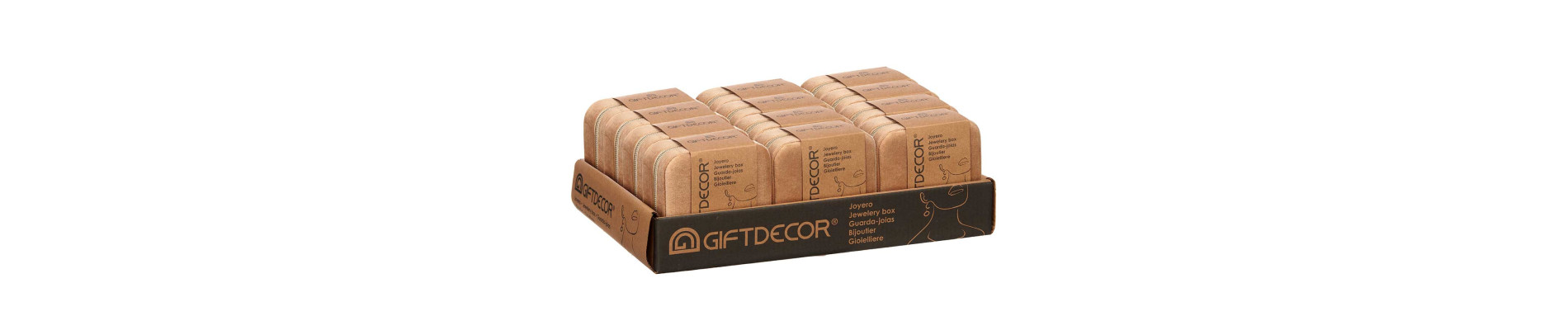 JOYERO CUADRADO BEIGE