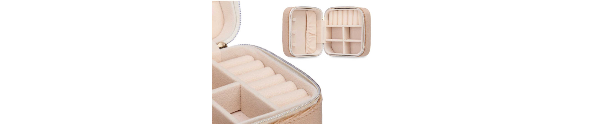 JOYERO CUADRADO BEIGE