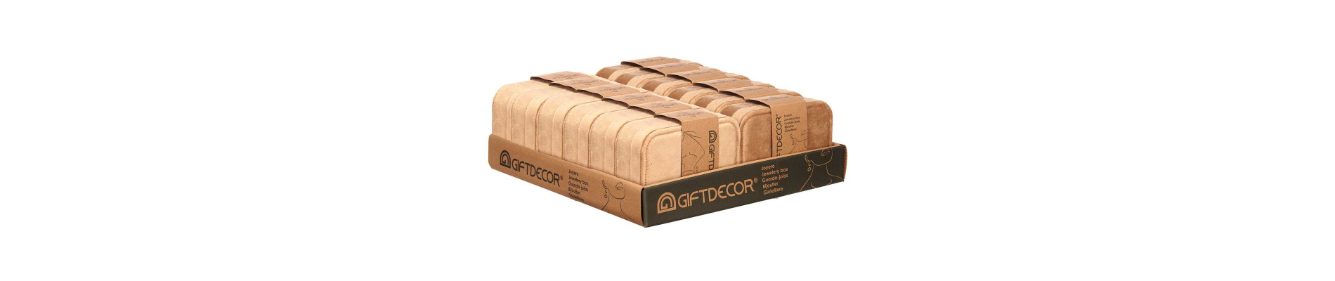 JOYERO RECTANGULAR BEIGE
