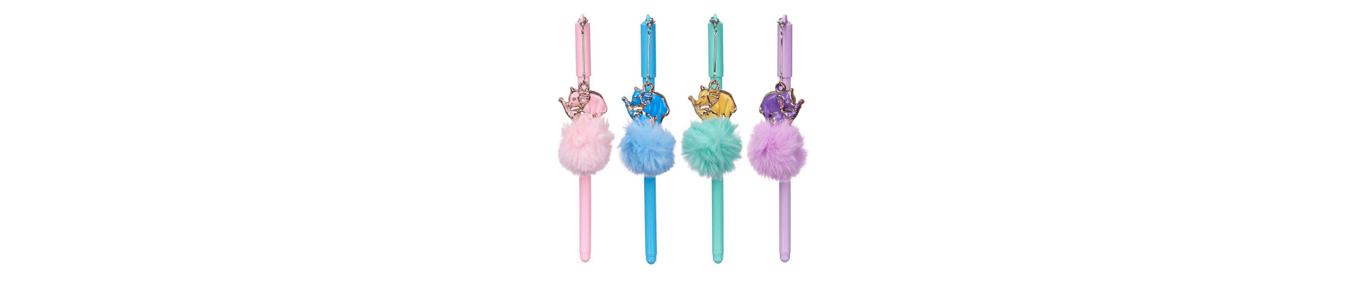 BOLIGRAFO POMPON ELEFANTE SURT 4