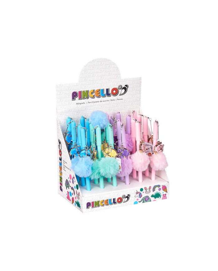 BOLIGRAFO POMPON ELEFANTE SURT 4