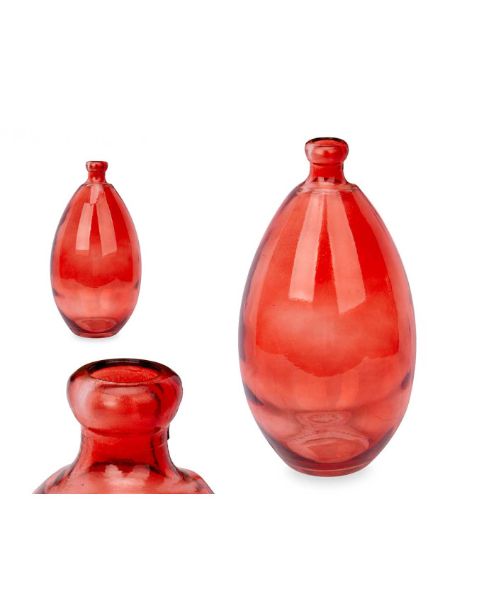 BOTELLA ABOMBADA IRREGULAR TEJA