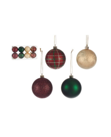 SET 8 PCS 6CM BOLAS 4 COLORES