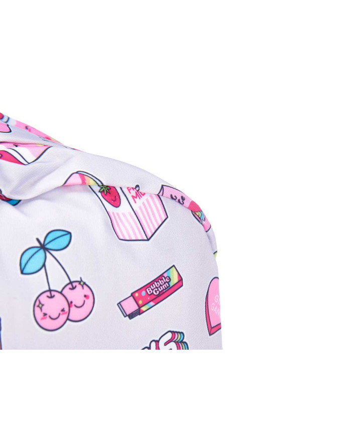 MOCHILA INFANTIL ARCOIRIS GRIS