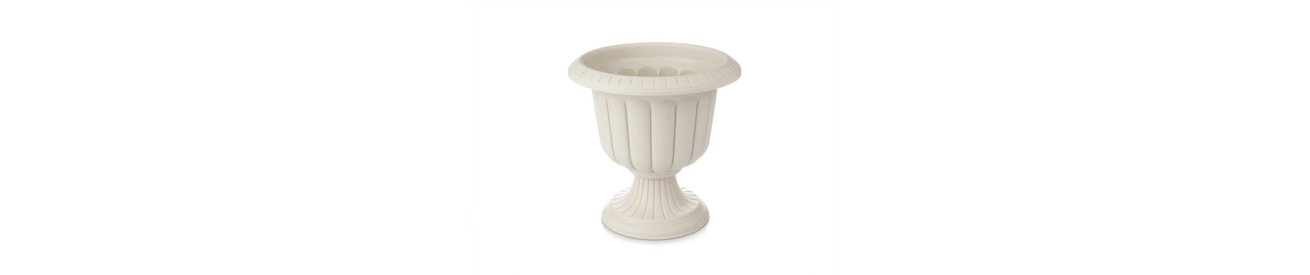 MACETERO COPA 35 CM DIAM BEIGE