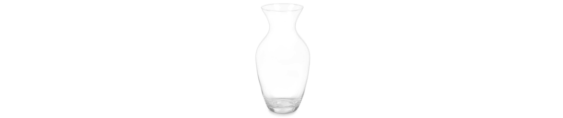 JARRON CRISTAL CUELLO ESTRECHO 30CM