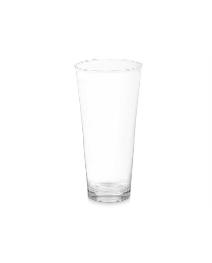 JARRON CRISTAL CUELLO CONICO 37CM