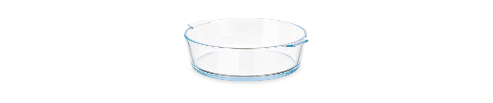 BANDEJA BOROSILICATO REDONDA ASAS 1600ML