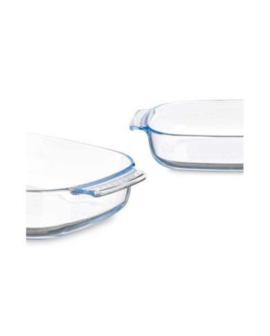 BANDEJA BOROSILICATO RECTANGULAR ASAS 2700ML
