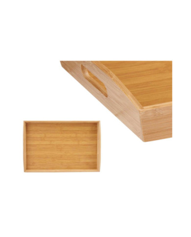 BANDEJA BAMBU CON ASAS 43,7X29,5X5,5CM