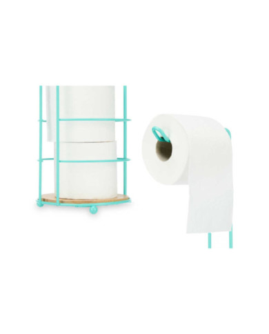 PORTARROLLO METAL BAMBU DEPOSITO MENTA