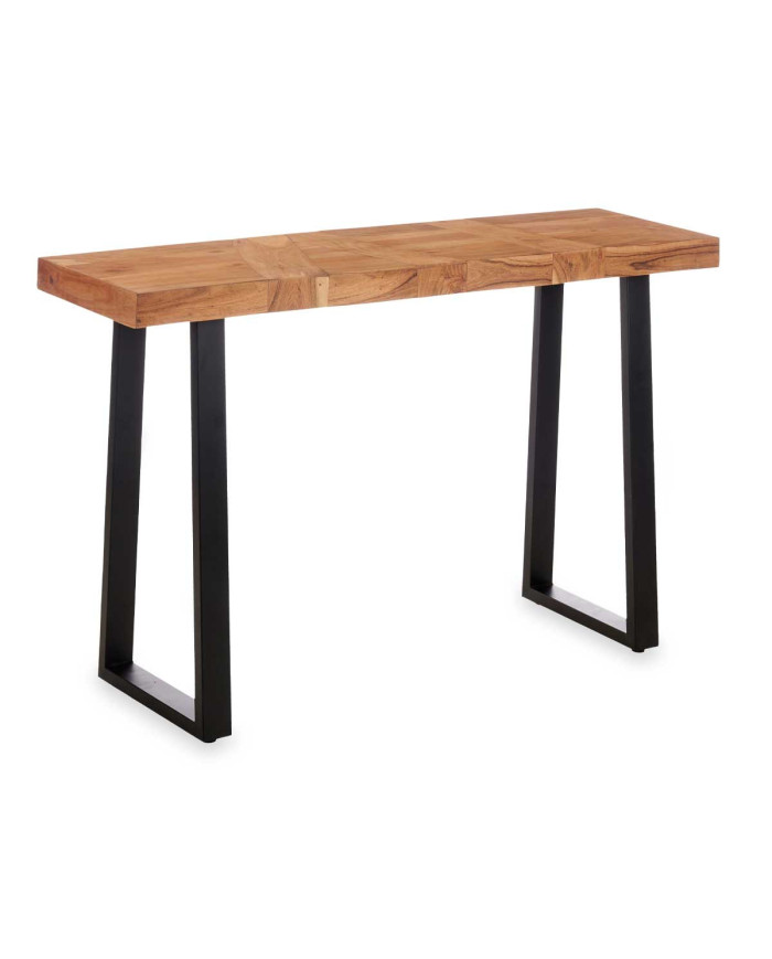 MESA RECIBIDOR MADERA TRAMA 110 X 35 X 77 CM