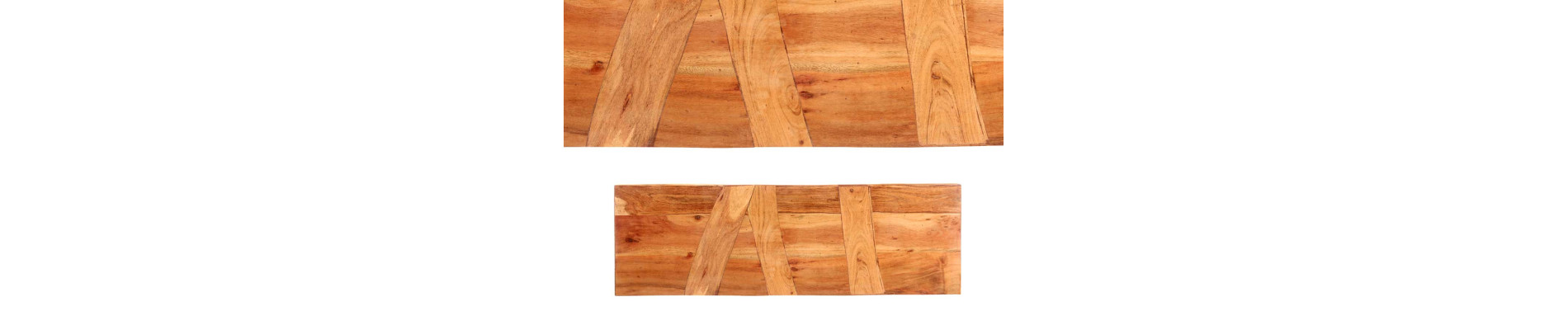 MESA RECIBIDOR MADERA TRAMA 110 X 35 X 77 CM