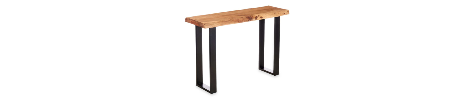 MESA RECIBIDOR MADERA HOLO 120 X 35 X 80 CM