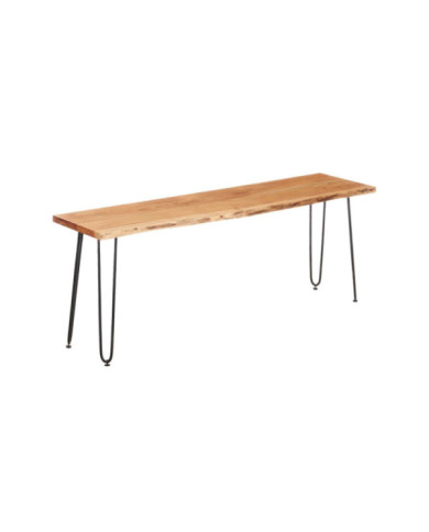 MUEBLE TV MADERA LIVE EDGE 140 X 37 X 52 CM