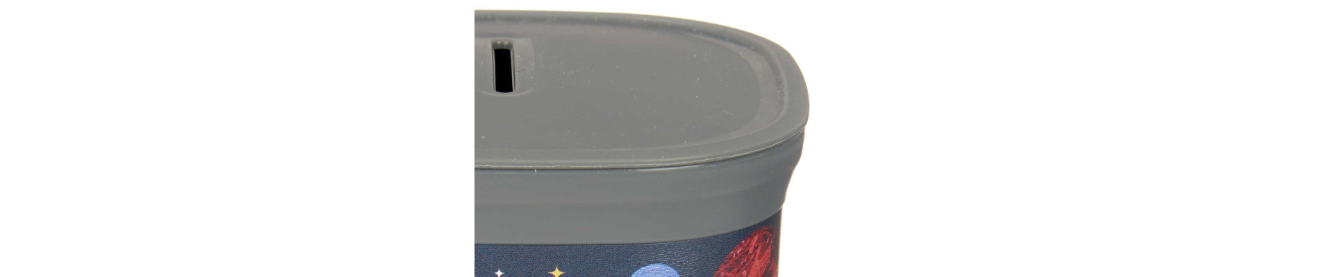 HUCHA PLASTICO CUADRADA SURT 2 ASTRONAUTA