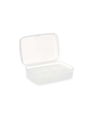 ORGANIZADOR 8 HUECOS TAPA BLANCO