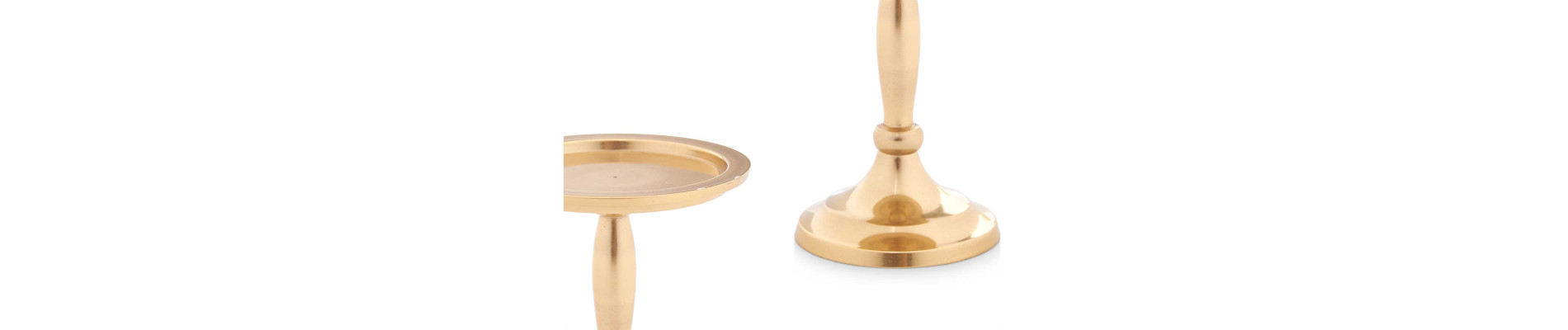 CANDELABRO PEANA MED DORADO 12CM