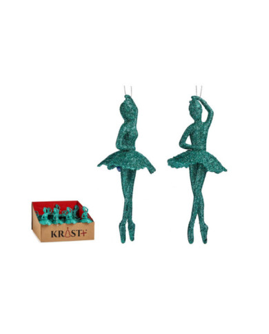 ADORNO ARBOL NAVIDAD BAILARINA VERDE MENTA