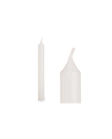 SET 6 CIRIOS BLANCO 15 CM 6 HORAS