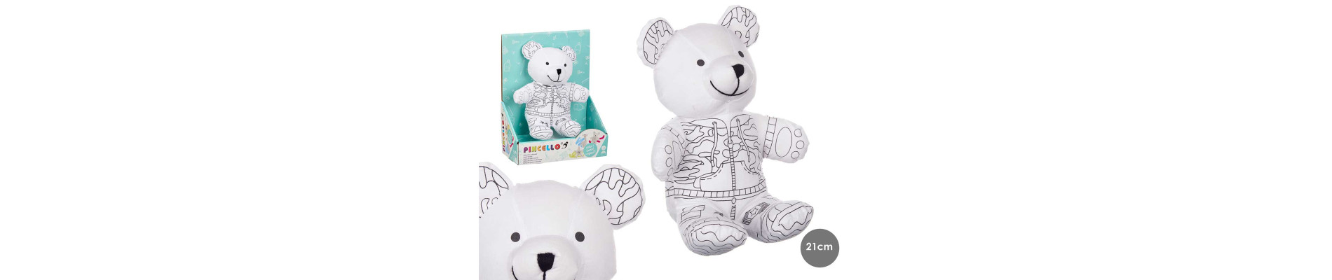 PELUCHE COLOREAR OSO