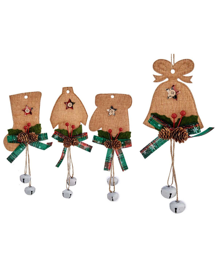 ADORNO NAVIDAD COLGANTE 15CM SURT 4