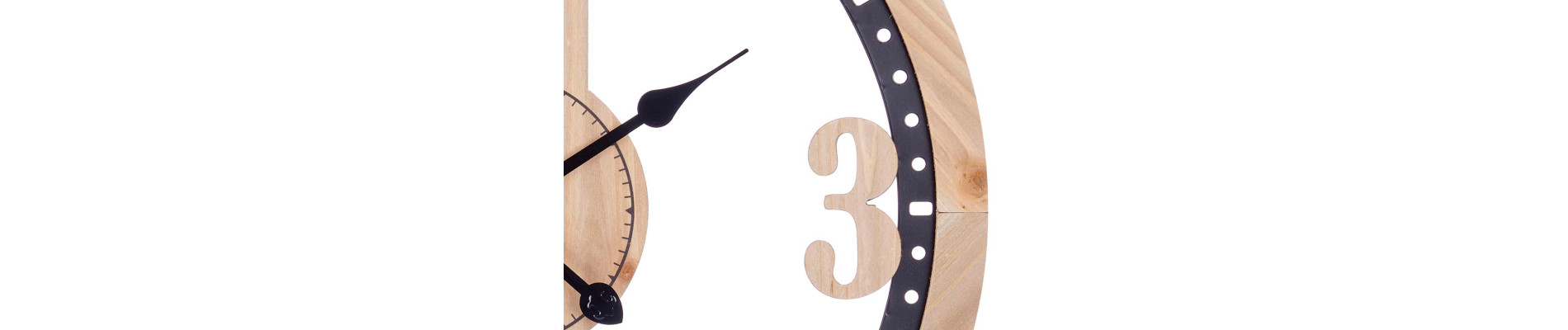 RELOJ PARED MARCO MADERA PARIS
