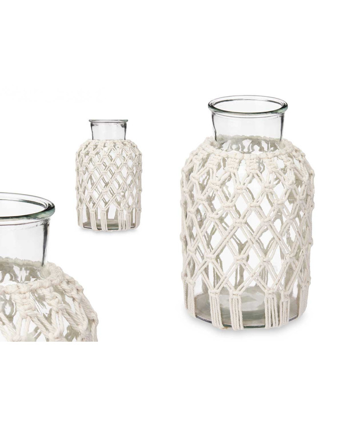JARRON MACRAME BLANCO GRD