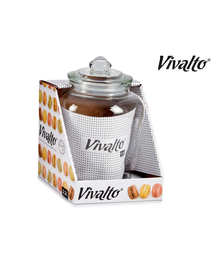 BOTE VIDRIO HERMETICO 2,3L