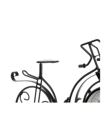 RELOJ FORJA BICICLETA NEGRO 22,5CM