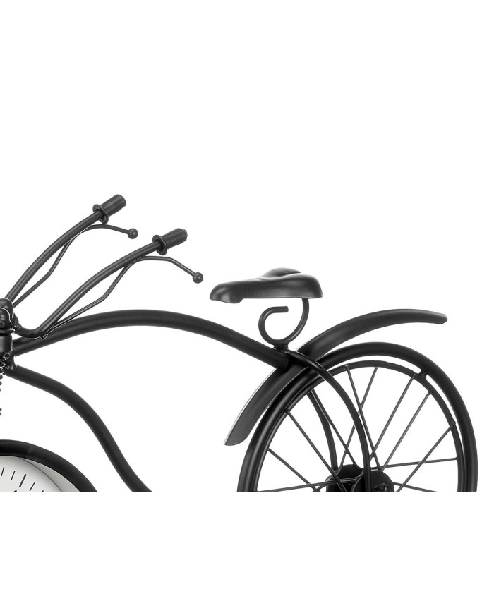 RELOJ FORJA BICICLETA NEGRO 22CM